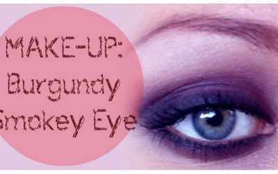 MAKE-UP: Burgundy Smokey Eye