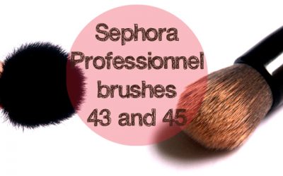 Sephora Professionnel brushes 43 and 45