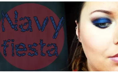 Czwartkowe makijaże / Thursday make-up: Navy Fiesta