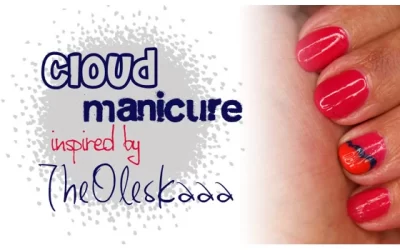 Cloud Manicure inspired by TheOleskaaa ;)