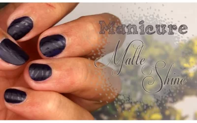 Manicure – Matte Shine